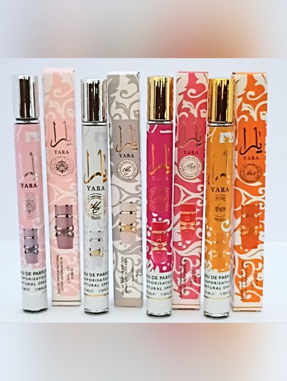 Yara Perfume Bundle 4pc 35ml Pink White Candy Orange Eau de Parfum Set New